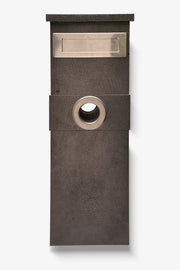 6003 Textured Charcoal Letterbox
