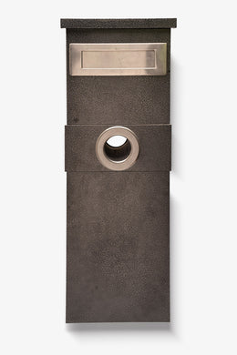 6003 Textured Charcoal Letterbox