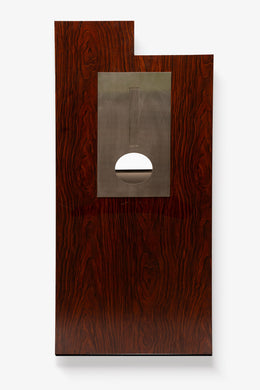 6018 Caramel Timber-Look Letterbox