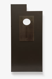 6018 Caramel Timber-Look Letterbox
